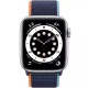 Смарт-годинник Apple Watch SE GPS + Cellular 44mm Silver Aluminum Case w. Deep Navy Sport L. (MYEN2)