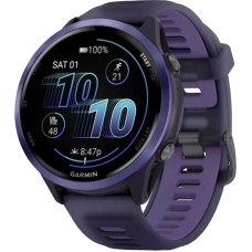 Смарт-годинник Garmin Forerunner 570 47mm Indigo Aluminium w. Translucent Imperial Purple/Indigo Band (010-02971-02)