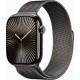 Смарт-годинник Apple Watch Series 10 GPS + Cellular 46mm Slate Titanium Case w. Slate Milanese Loop - M/L (MWYW3)