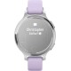 Смарт-годинник Garmin Lily 2 Active Silver with Purple Jasmine Silicone Band (010-02891-01)