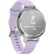 Смарт-годинник Garmin Lily 2 Active Silver with Purple Jasmine Silicone Band (010-02891-01)