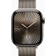 Смарт-годинник Apple Watch Series 10 GPS + Cellular 42mm Natural Titanium Case w. Natural Milanese Loop (MWXF3)