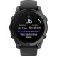 Смарт-годинник Garmin Fenix E 47mm AMOLED Slate Gray Steel with Black Silicone Band (010-03025-03/01/13)