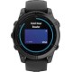 Смарт-годинник Garmin Fenix E 47mm AMOLED Slate Gray Steel with Black Silicone Band (010-03025-03/01/13)