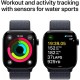 Смарт-годинник Apple Watch Series 10 GPS 46mm Jet Black Aluminum Case w. Ink Sport Loop (MWWR3)