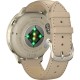Смарт-часы Garmin Venu 4 41 mm Lunar Gold with Light Sand Leather Band (010-03013-03)