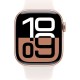 Смарт-годинник Apple Watch Series 10 GPS 42mm Rose Gold Alu. Case w. Light Blush Sport Band - M/L (MWWJ3)