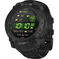 Смарт-часы Garmin Instinct 3 50mm AMOLED Tactical Edition Black with Black Band (010-03020-50/90)