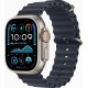 Смарт-годинник Apple Watch Ultra 2 GPS + Cellular 49mm Natural Titanium Case w. Navy Ocean Band (MX4D3)