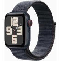 Смарт-часы Apple Watch SE 2 GPS + Cellular 40mm Midnight Aluminum Case w. Ink Sport Loop (MXFQ3/MXGA3)