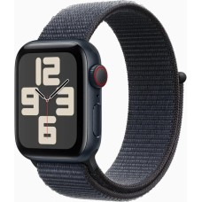 Смарт-годинник Apple Watch SE 2 GPS + Cellular 40mm Midnight Aluminum Case w. Ink Sport Loop (MXFQ3/MXGA3)