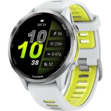 Смарт-годинник Garmin Forerunner 970 Titanium w. Whitestone Case and Whitestone/T. Amp Yellow Band (010-02969-01/11/61)