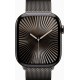 Смарт-годинник Apple Watch Series 10 GPS + Cellular 46mm Slate Titanium Case w. Slate Milanese Loop - S/M (MC7R4)