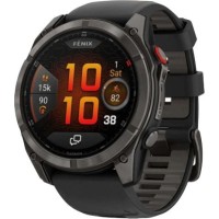 Смарт-часы Garmin Fenix 8 Pro 51 mm AMOLED Carbon Gray DLC Titanium with Black/Pebble Gray (010-03199-00/01)