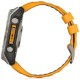 Смарт-годинник Garmin Fenix 8 51mm AMOLED Sapphire Titanium w. Spark Orange/Graphite Silicone Band (010-02905-10/11/53)