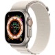 Смарт-годинник Apple Watch Ultra GPS + Cellular 49mm Titanium Case with Starlight Alpine Loop - Large (MQF13/MQFT3/MQFD3)