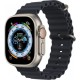 Смарт-годинник Apple Watch Ultra GPS + Cellular 49mm Titanium Case with Midnight Ocean Band (MQET3/MQFK3)