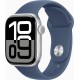Смарт-годинник Apple Watch Series 10 GPS 42mm Silver Alu. Case w. Denim Sport Band - S/M (MWWA3)