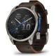 Смарт-годинник Garmin D2 Mach 2 47mm Titanium w. Oxford Brown Leather Band (010-02904-30/31)