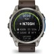 Смарт-годинник Garmin D2 Mach 2 47mm Titanium w. Oxford Brown Leather Band (010-02904-30/31)
