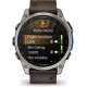 Смарт-годинник Garmin D2 Mach 2 47mm Titanium w. Oxford Brown Leather Band (010-02904-30/31)