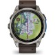 Смарт-годинник Garmin D2 Mach 2 47mm Titanium w. Oxford Brown Leather Band (010-02904-30/31)