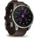 Смарт-годинник Garmin D2 Mach 2 47mm Titanium w. Oxford Brown Leather Band (010-02904-30/31)