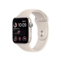 Смарт-годинник Apple Watch SE 2 GPS + Cellular 44mm Starlight Alu. Case w. Starlight S. Band S/M (MRGT3/MXG73/MXGT3)