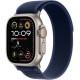 Смарт-годинник Apple Watch Ultra 2 GPS + Cellular 49mm Natural Titan. Case w. Blue Trail Loop - M/L (MX4L3)