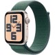Смарт-годинник Apple Watch SE 2 GPS 44mm Starlight Aluminium Case w. Lake Green Sport Loop (MXEW3)