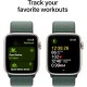 Смарт-годинник Apple Watch SE 2 GPS 44mm Starlight Aluminium Case w. Lake Green Sport Loop (MXEW3)
