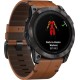 Смарт-годинник Garmin Epix Pro Gen 2 Sapphire 51mm Carbon G. DLC Tit. with Chestnut L. Band (010-02804-30)