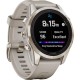 Смарт-годинник Garmin Fenix 7S Pro Sapphire Solar Soft Gold w. Limestone L. Band (010-02776-30)