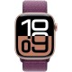 Смарт-годинник Apple Watch Series 10 GPS + Cellular 42mm Rose Gold Aluminum Case w. Plum S. Loop (MWXC3)