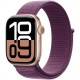 Смарт-годинник Apple Watch Series 10 GPS + Cellular 42mm Rose Gold Aluminum Case w. Plum S. Loop (MWXC3)