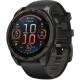 Смарт-годинник Garmin Fenix 8 43mm AMOLED Sapphire Carbon Gray DLC Tit. w. Black/Pebble Gray S. Band (010-02903-20/21/28)