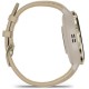 Смарт-годинник Garmin Venu 3S Soft Gold S. Steel Bezel w. French Gray Case and Leather Band (010-02785-55)