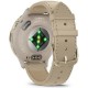 Смарт-годинник Garmin Venu 3S Soft Gold S. Steel Bezel w. French Gray Case and Leather Band (010-02785-55)