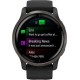 Смарт-часы Garmin Venu 2 Slate with Black Leather Band (010-02430-21)