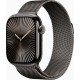 Смарт-годинник Apple Watch Series 10 GPS + Cellular 42mm Slate Titanium Case w. Slate Milanese Loop (MX053)