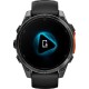 Смарт-годинник Garmin Fenix 8 47mm AMOLED Slate Gray with Black Silicone Band (010-02904-00/09)