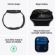 Смарт-годинник Apple Watch Series 10 GPS 46mm Silver Aluminum Case w. Blue Cloud Sport Loop (MWWN3)