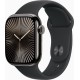 Смарт-годинник Apple Watch Series 10 GPS + Cellular 42mm Slate Titanium Case w. Black Sport Band - S/M (MWXG3)