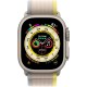 Смарт-годинник Apple Watch Ultra GPS + Cellular 49mm Titanium Case with Yellow/Beige Trail Loop - M/L (MQF23/MQFU3)