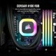 Водяне охолодження Corsair H100 RGB (CW-9060053-WW)