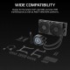 Водяне охолодження Corsair Nautilus 240 RS LCD Black (CW-9061031-WW)