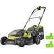 Газонокосарка акумуляторна Ryobi RY18LMH37A-225 Hybrid (5133004671)