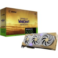 Відеокарта MSI GeForce RTX 5070 12G World of Warcraft MIDNIGHT LIGHT EDITION OC (912-V532-252)