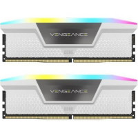 Память для настольных компьютеров Corsair 32 GB (2x16GB) DDR5 5600 MHz Vengeance RGB White (CMH32GX5M2B5600C40W)