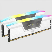 Память для настольных компьютеров Corsair 32 GB (2x16GB) DDR5 6000 MHz Vengeance RGB White (CMH32GX5M2D6000C36W)
